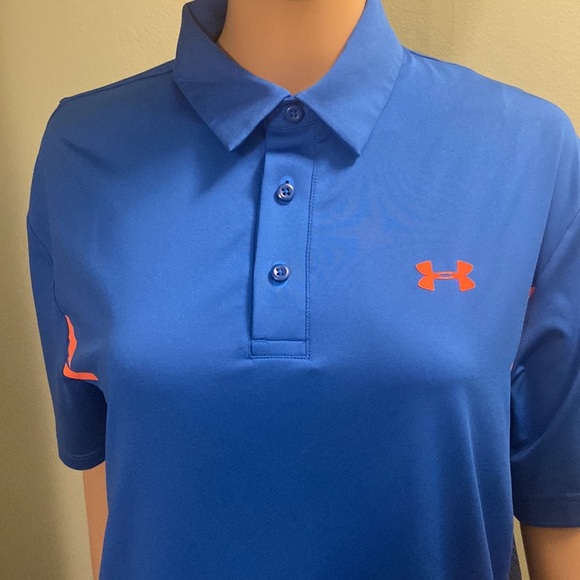 Blue Under Armour golf polo size medium! - Picture 3 of 4